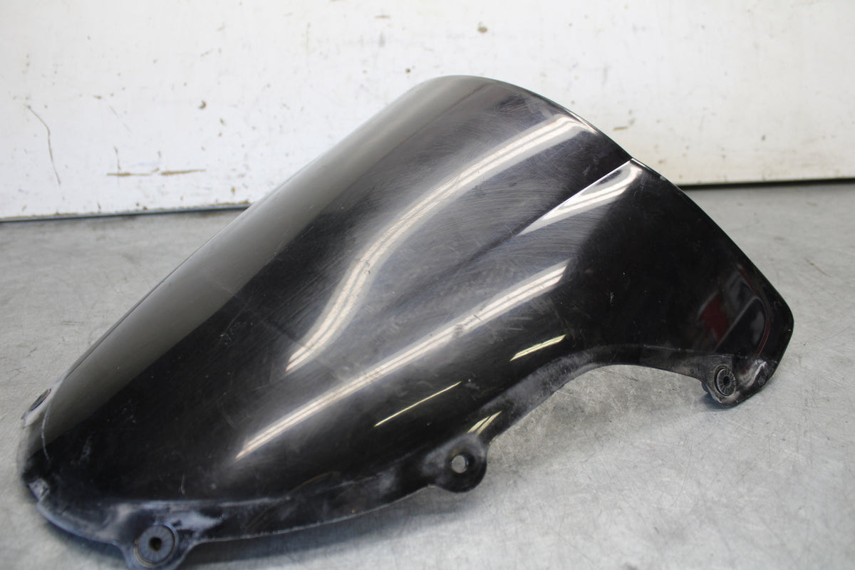 03-04 KAWASAKI NINJA ZX6RR AFTERMARKET BLACK FRONT WINDSHIELD WINDSCREEN BB684 