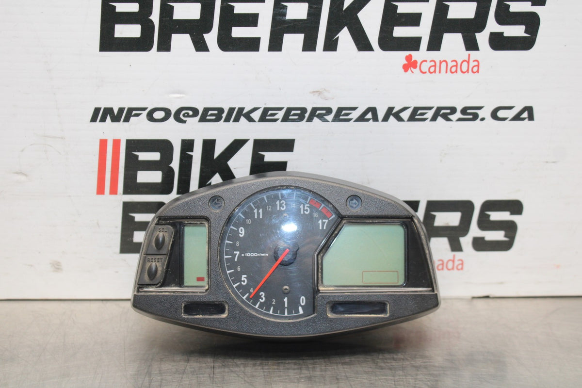 07-12 HONDA CBR600RR SPEEDO GAUGES DISPLAY CLUSTER SPEEDOMETER TACHOMETER BB812