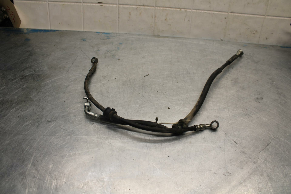 11-22 SUZUKI GSXR600 FRONT BRAKE CALIPER HOSES LINES BB422