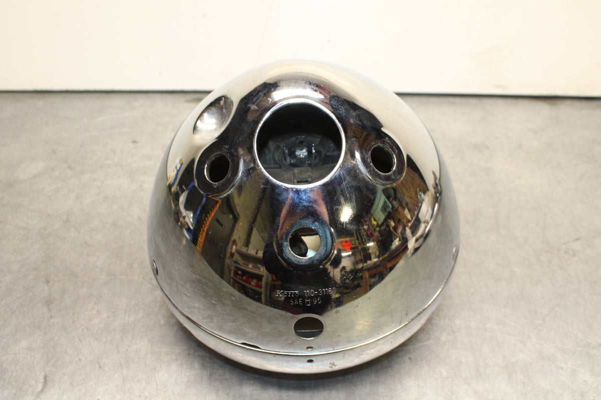 06-07 YAMAHA V STAR 1100 FRONT HEAD LIGHT HEADLIGHT LAMP BB124