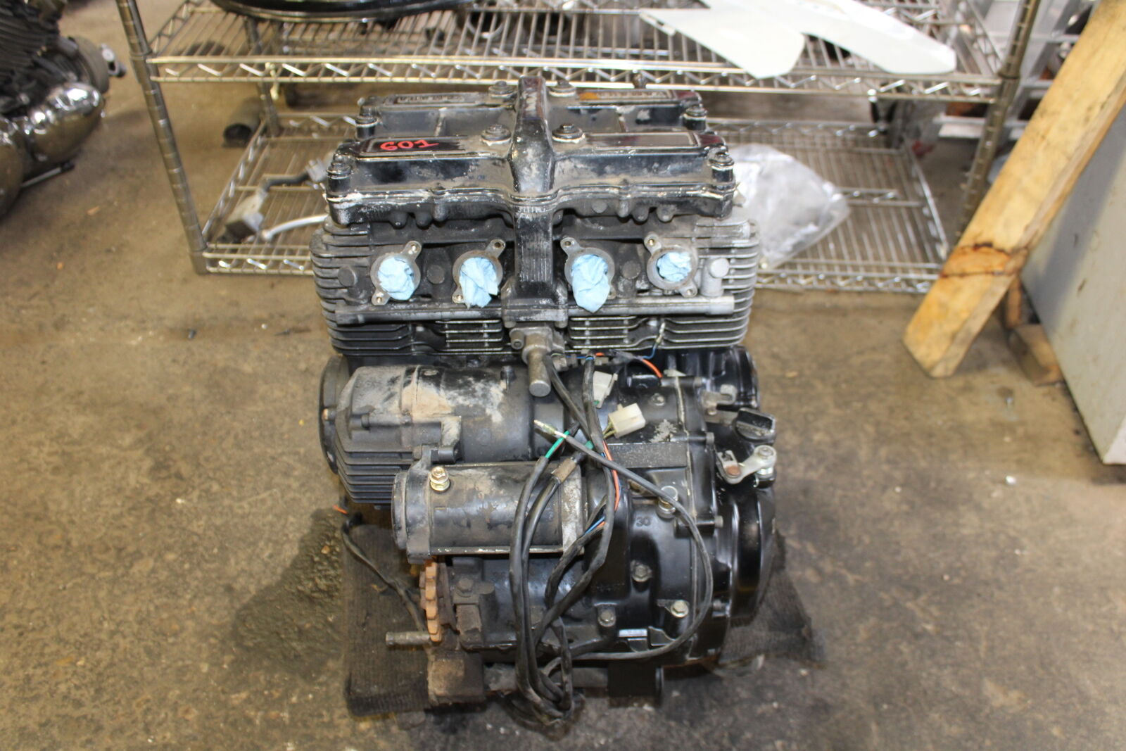 86-88 YAMAHA FZ600 ENGINE MOTOR BB601