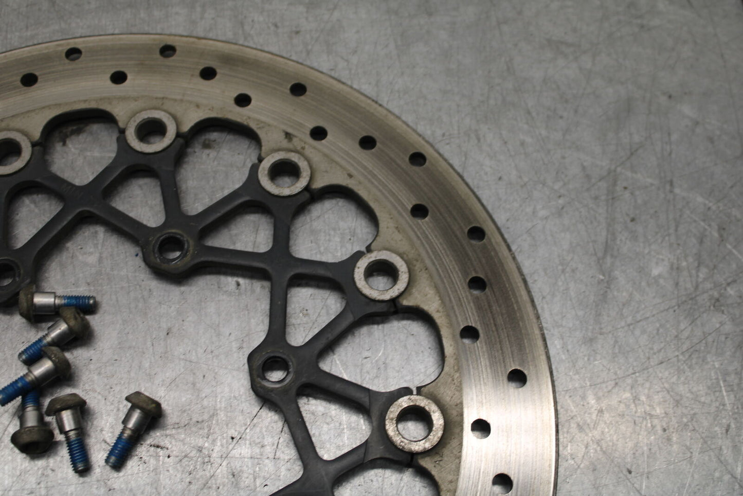 08-09 SUZUKI GSXR600 FRONT LEFT RIGHT BRAKE ROTORS DISCS BB728