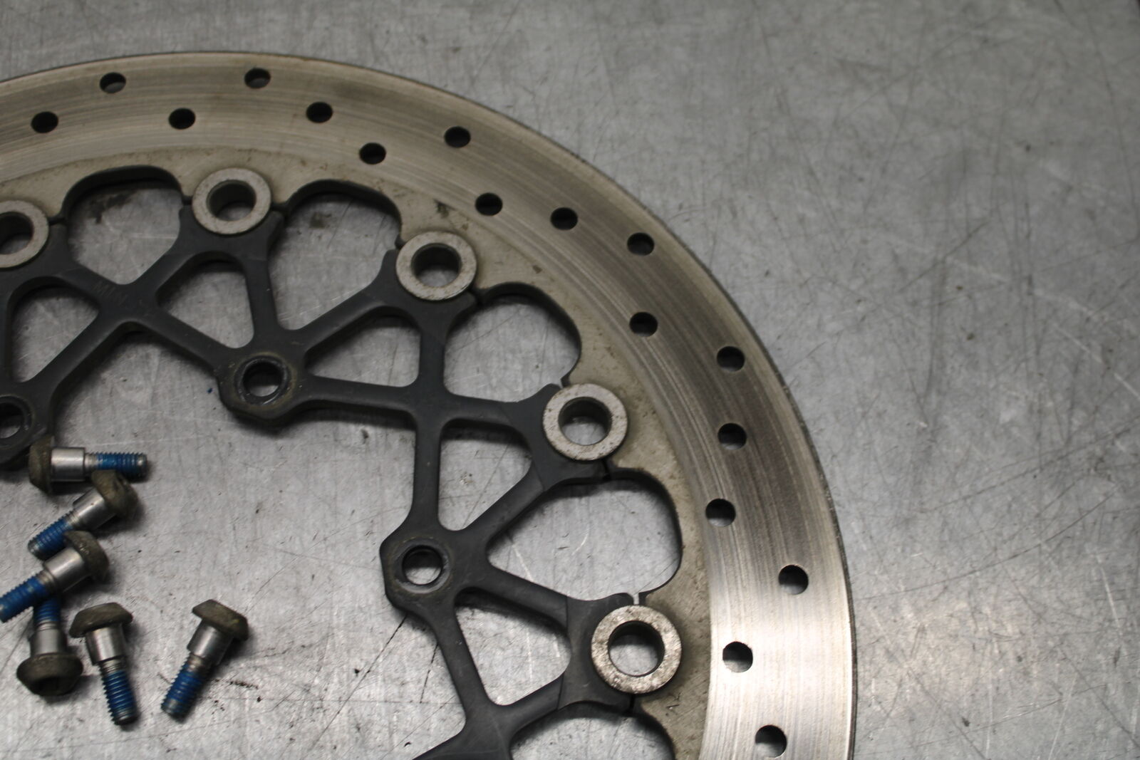 08-09 SUZUKI GSXR600 FRONT LEFT RIGHT BRAKE ROTORS DISCS BB728
