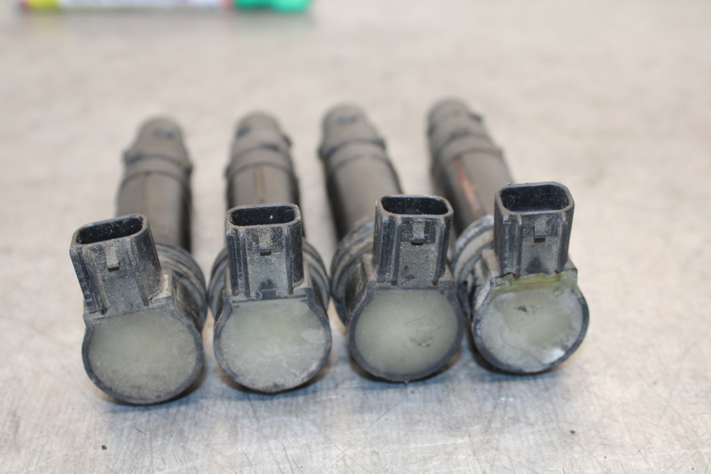 03-04 KAWASAKI NINJA ZX6RR IGNITION COILS COIL SPARK PLUG CAPS BB684