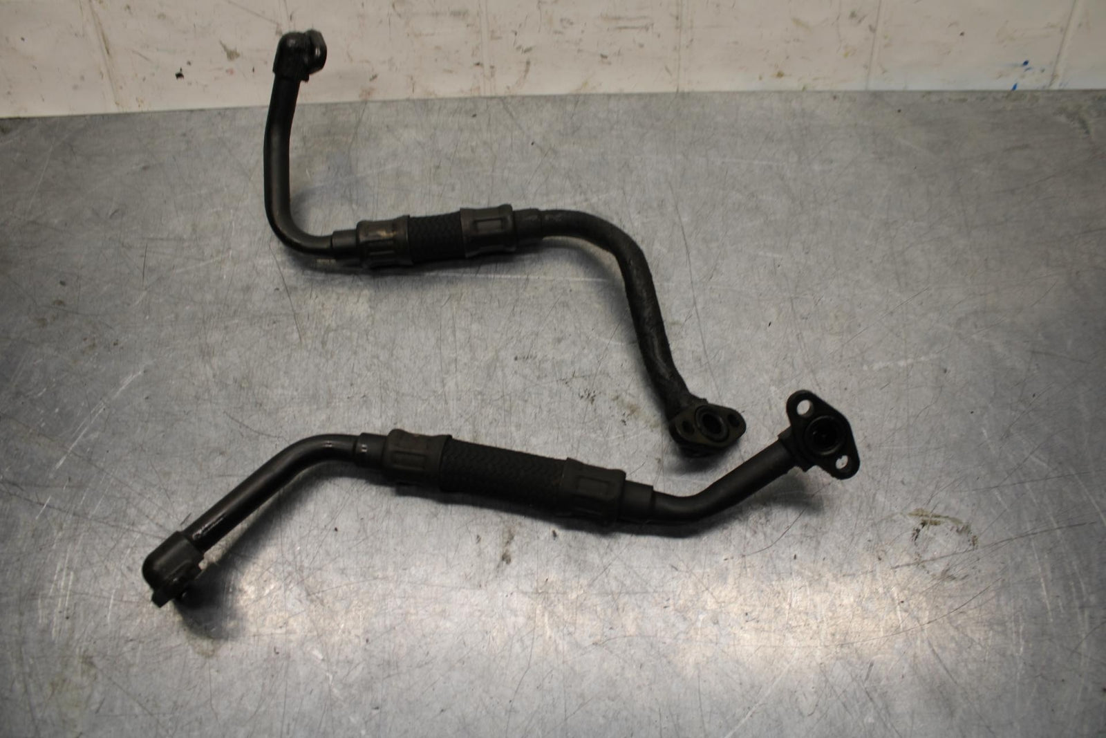 2002 Suzuki GSXR1000 ENGINE MOTOR OIL COOLER HOSES 16460-40F10 16470-40F00 BB73