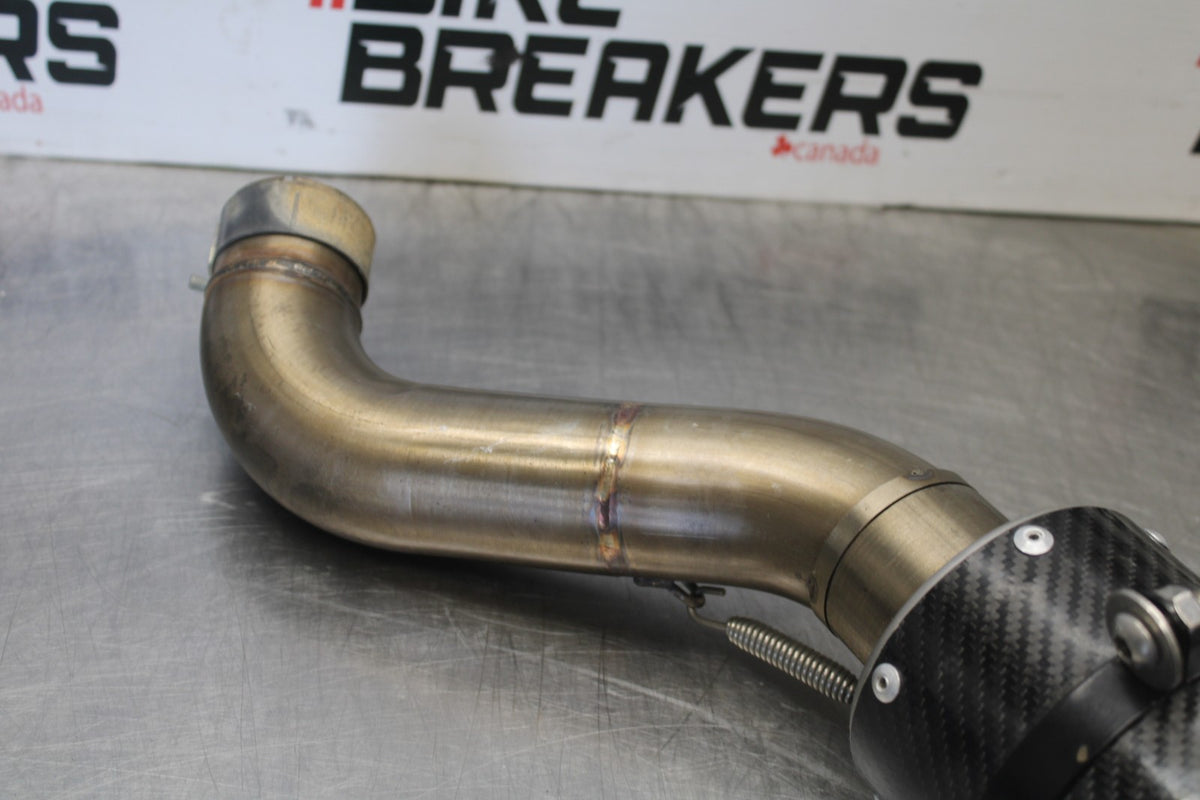08-09 HONDA CBR1000RR MGP EXHAUST PIPE MUFFLER SLIP ON CAN SILENCER BB00