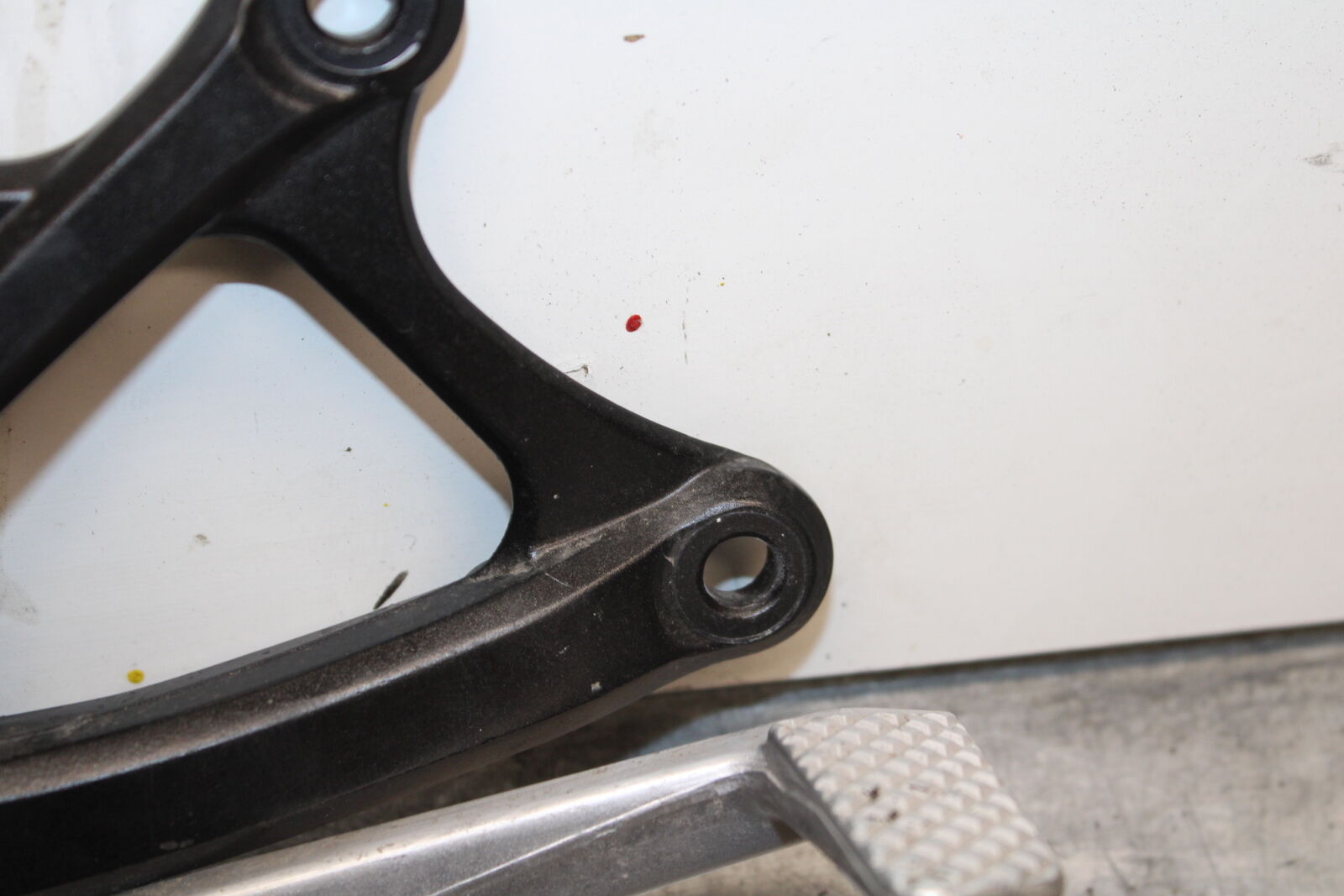 09-14 YAMAHA YZF R1 RIGHT REARSET REAR SET DRIVER FOOT PEG REST STOP BB118