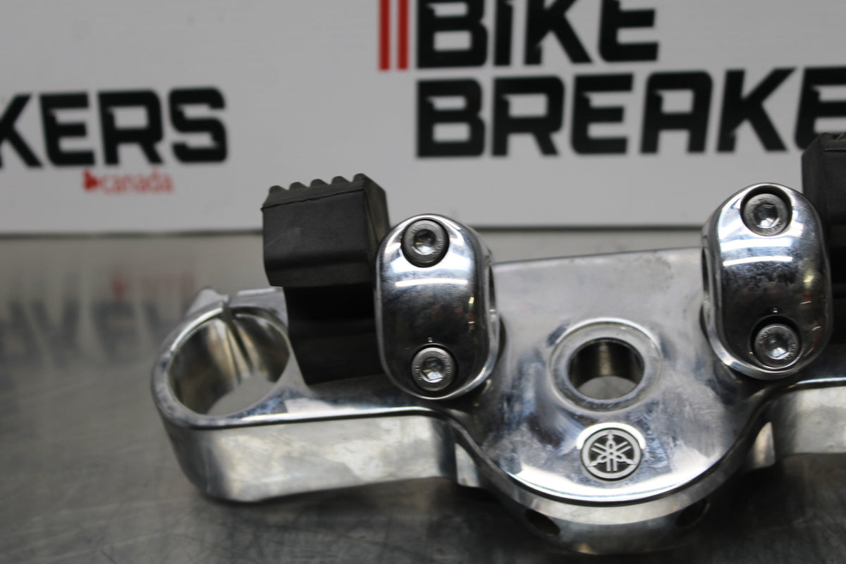 09 YAMAHA ROYAL STAR XVZ1300TF VENTURE FORKS UPPER TRIPLE TREE CLAMP BB151