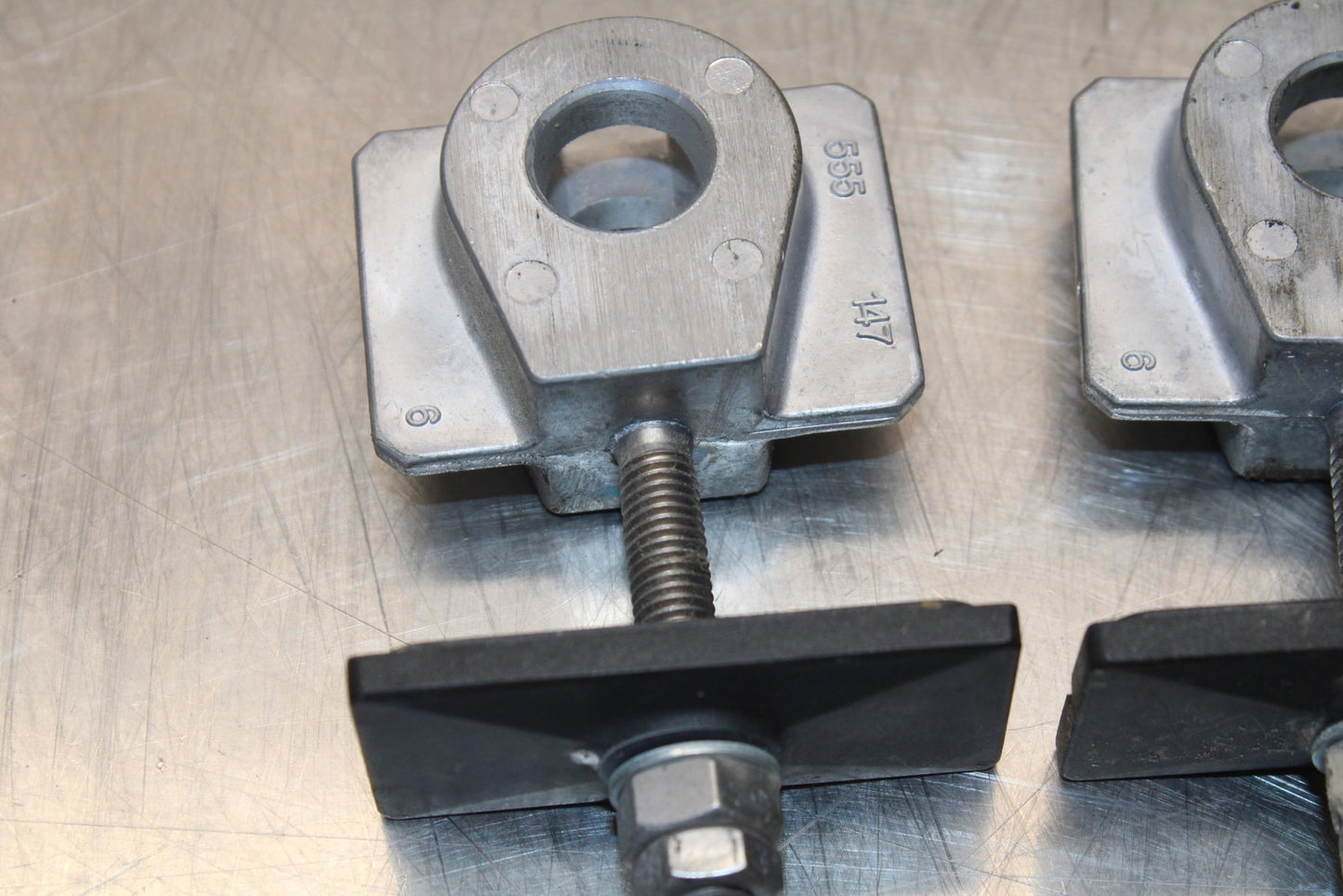 18-23 KAWASAKI NINJA 400 EX400 SWINGARM CHAIN TENSIONER ADJUSTMENT BB177