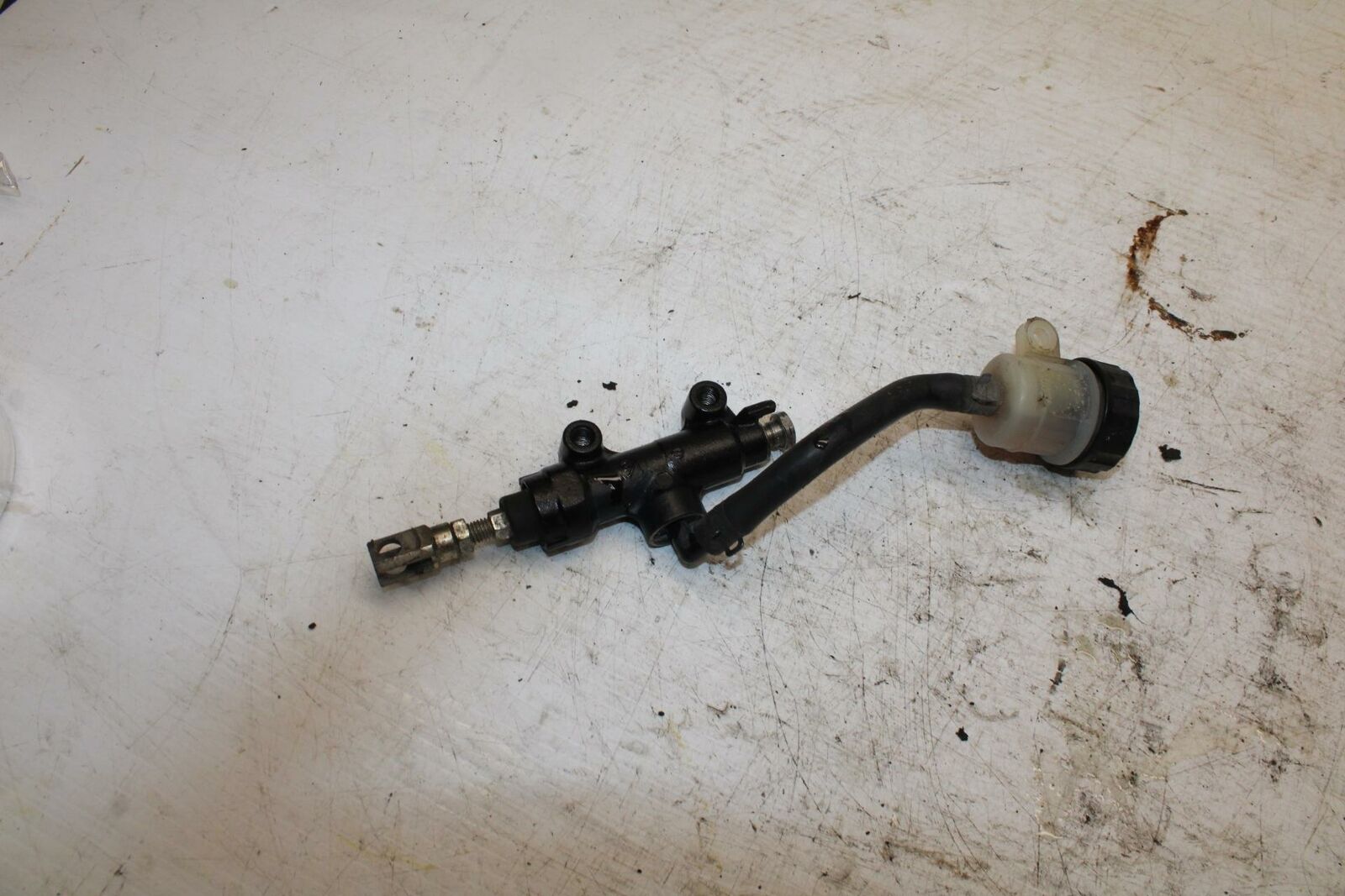 07-16 TRIUMPH STREET TRIPLE REAR BACK BRAKE MASTER CYLINDER W RESERVOIR BB361