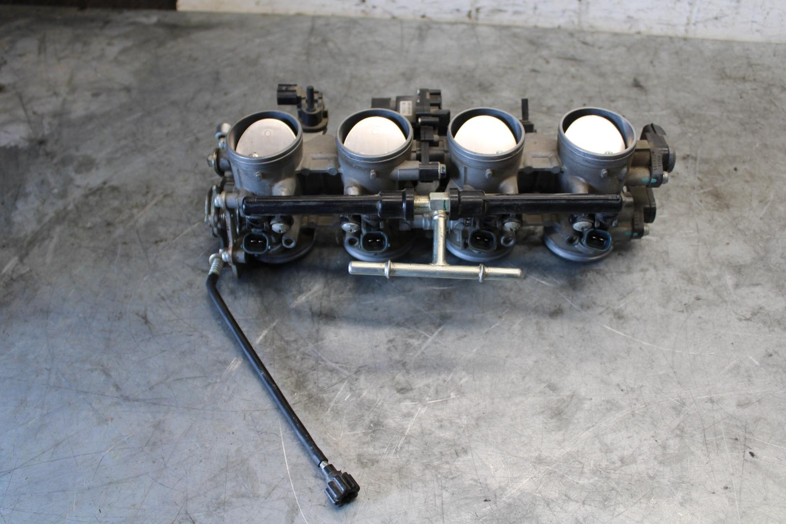 09-12 KAWASAKI NINJA ZX6R MAIN FUEL INJECTORS / THROTTLE BODIES BB544