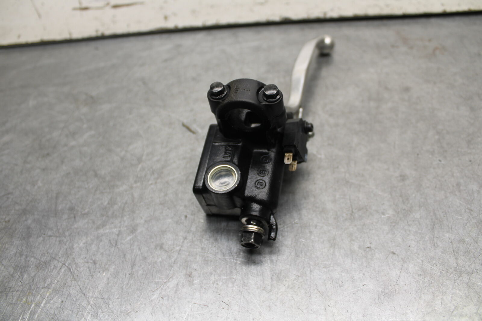 13-15 HONDA CBR500R FRONT BRAKE MASTER CYLINDER w/ LEVER 45510-MGZ-305 BB315