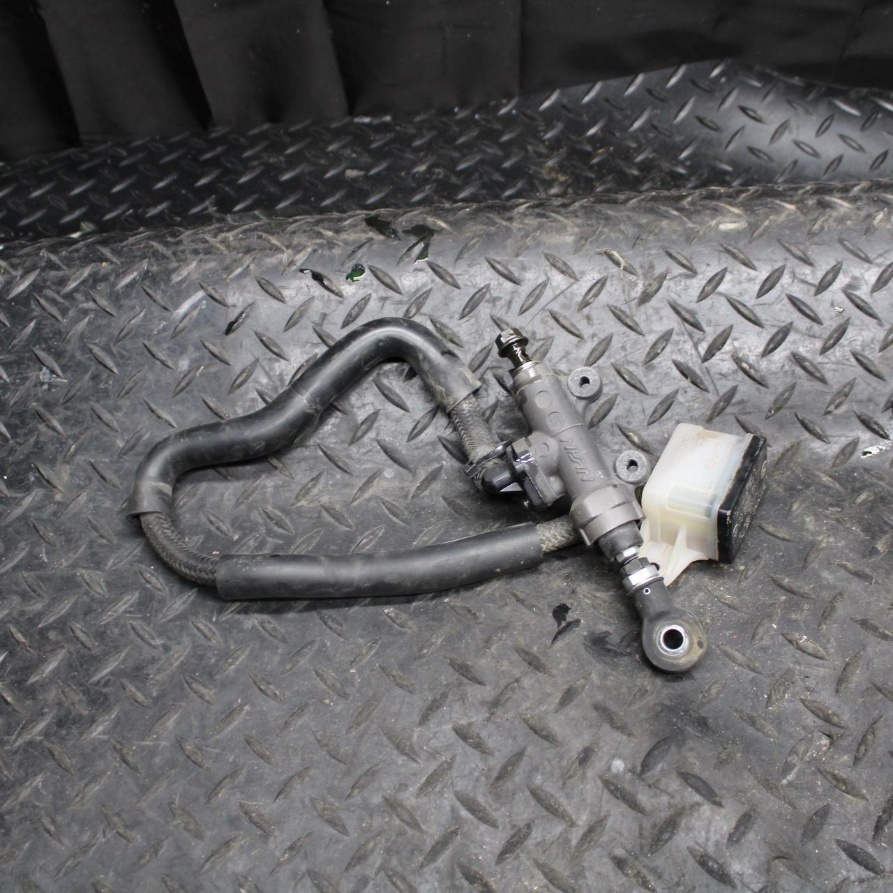 03-04 HONDA CBR600RR REAR BACK BRAKE MASTER CYLINDER W RESERVOIR BB200