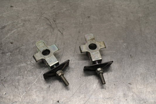 15-16 HONDA CB300F SWINGARM CHAIN TENSIONER ADJUSTMENT BRACKETS  BB740