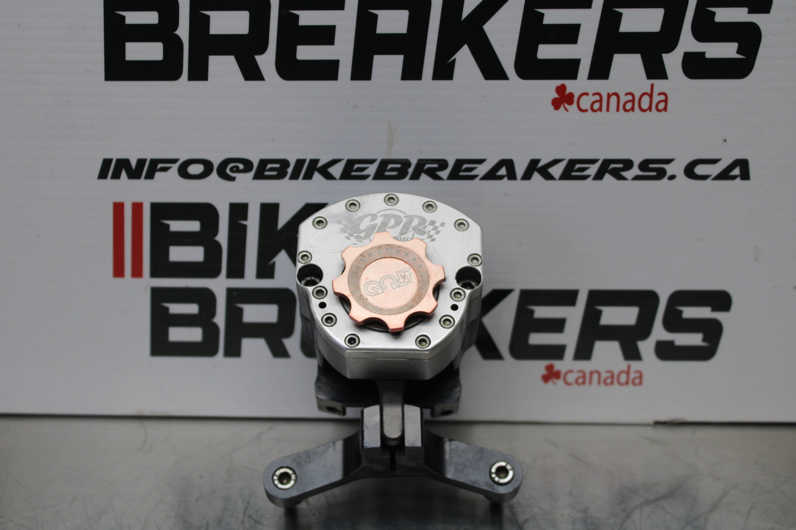 04-05 KAWASAKI NINJA ZX10R AFTERMARKET GPR STEERING DAMPER STABILIZER BB163