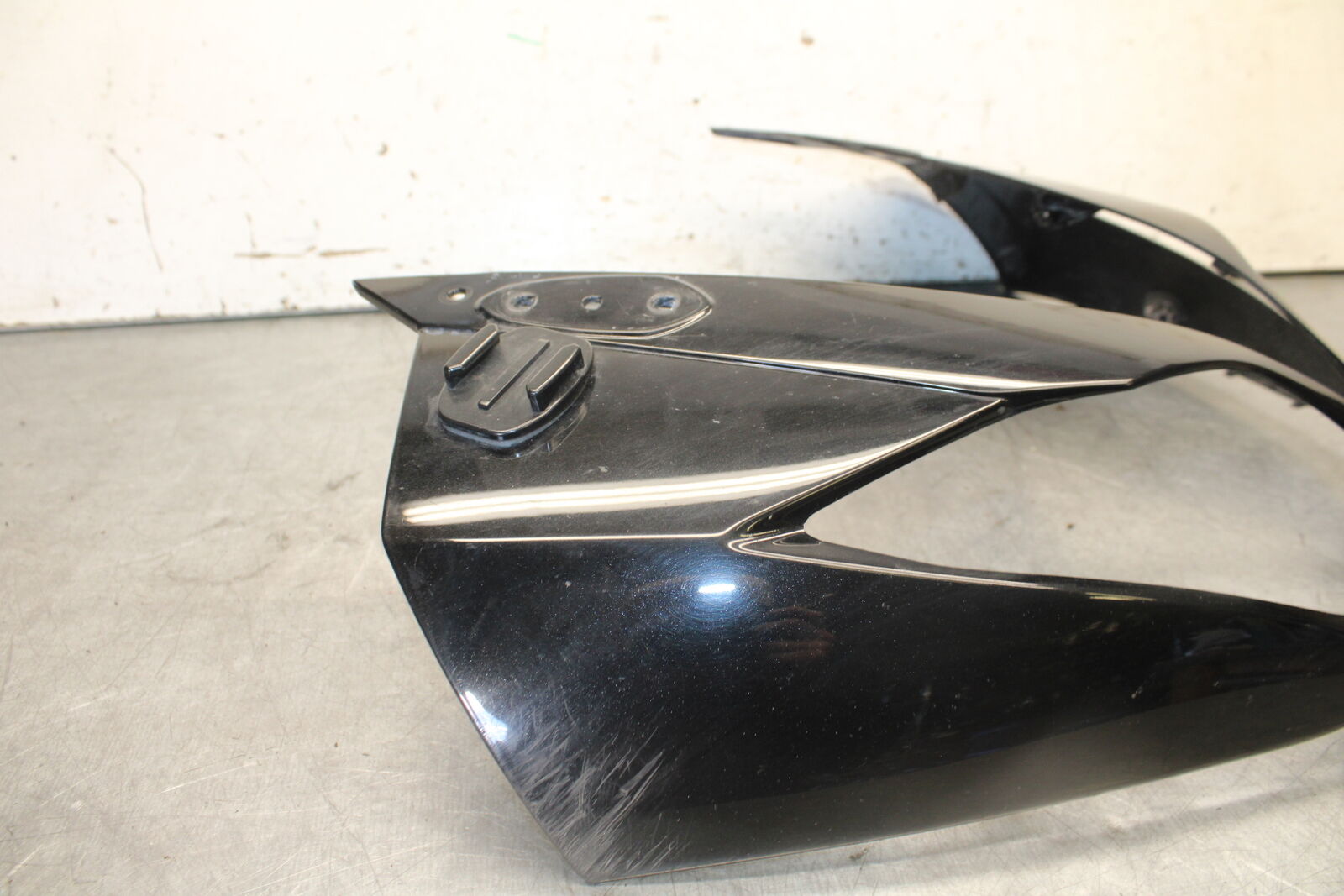 09-12 KAWASAKI NINJA ZX6R FRONT UPPER NOSE FAIRING SHROUD 55028-0251-H8  BB698
