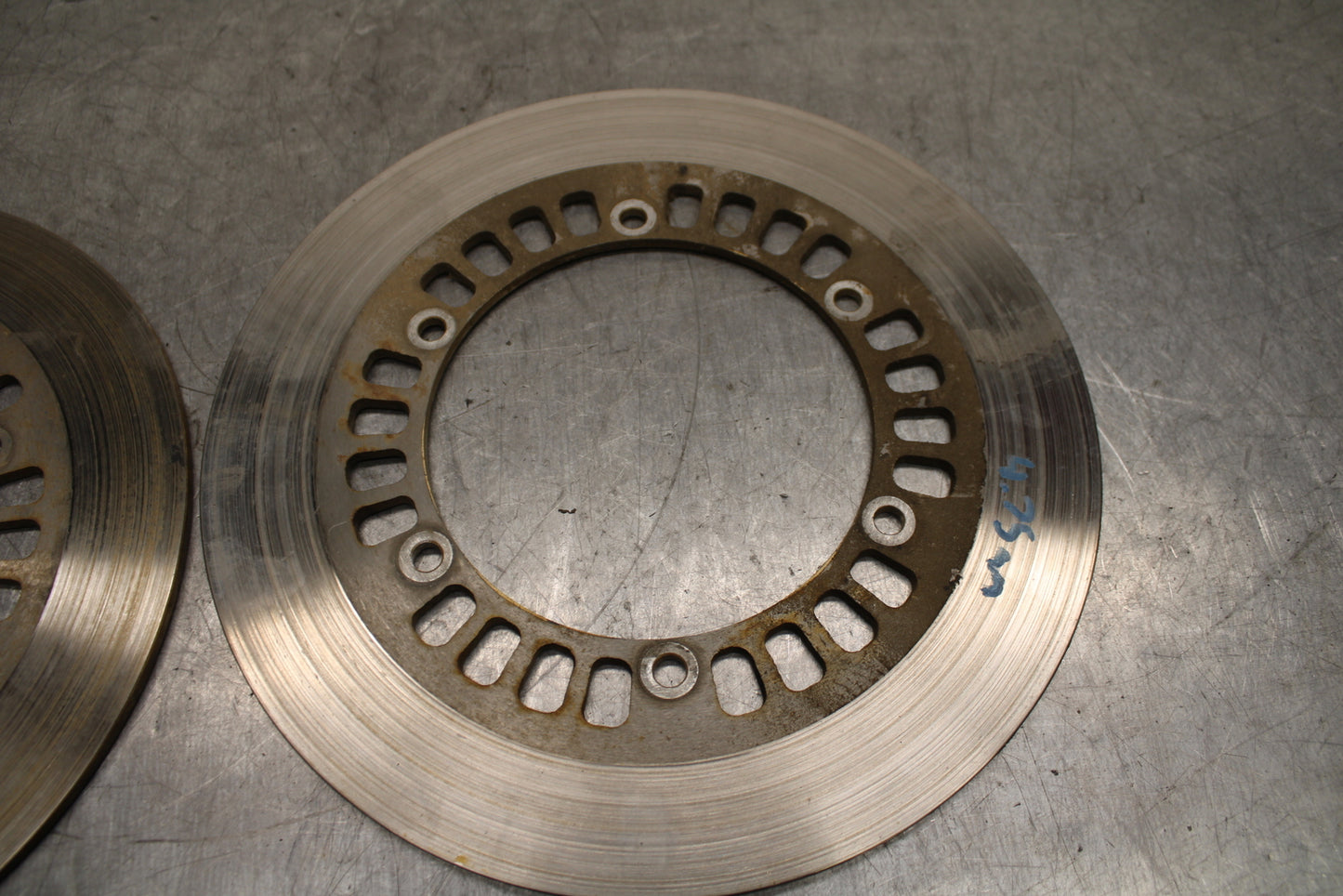 1984 Yamaha Virago 1000 FRONT LEFT RIGHT BRAKE ROTORS DISCS BB117