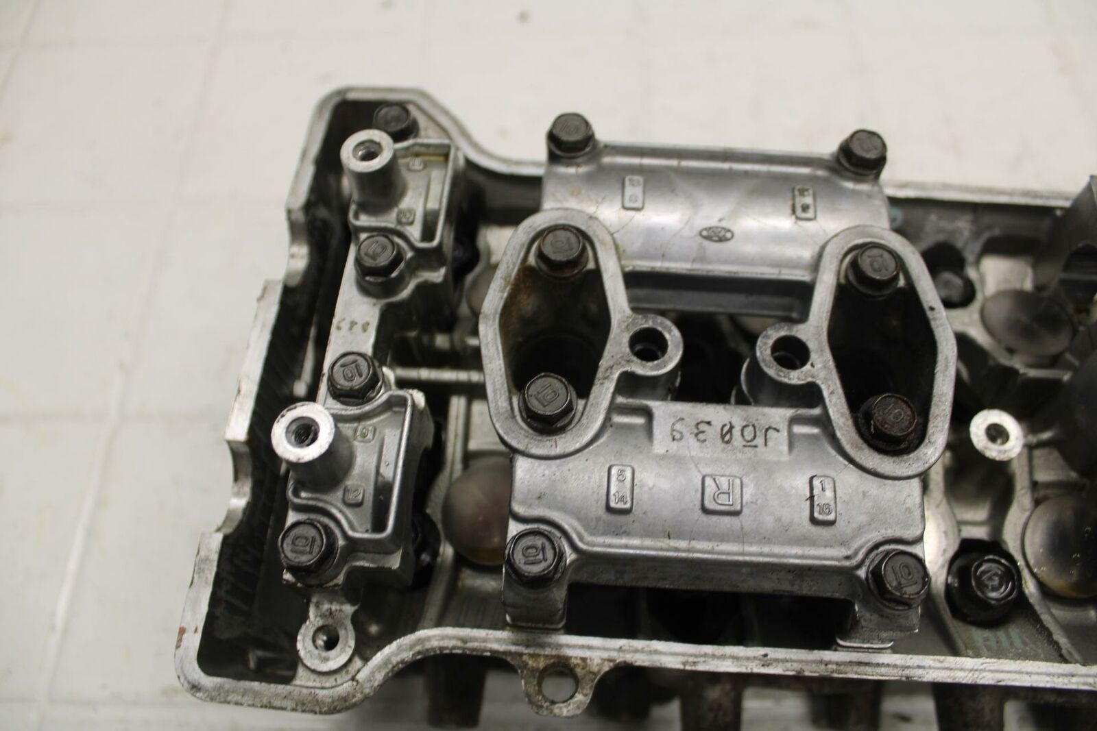 05-06 HONDA CBR600RR ENGINE TOP END CYLINDER HEAD BB399