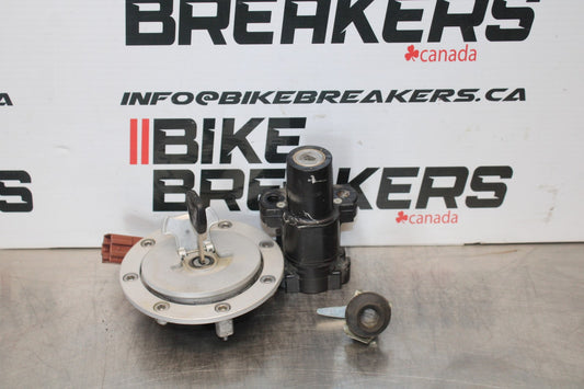 12 HONDA CB1000R OEM IGNITION LOCK KEY SET W/ GAS CAP AND SEAT LOCK BB200