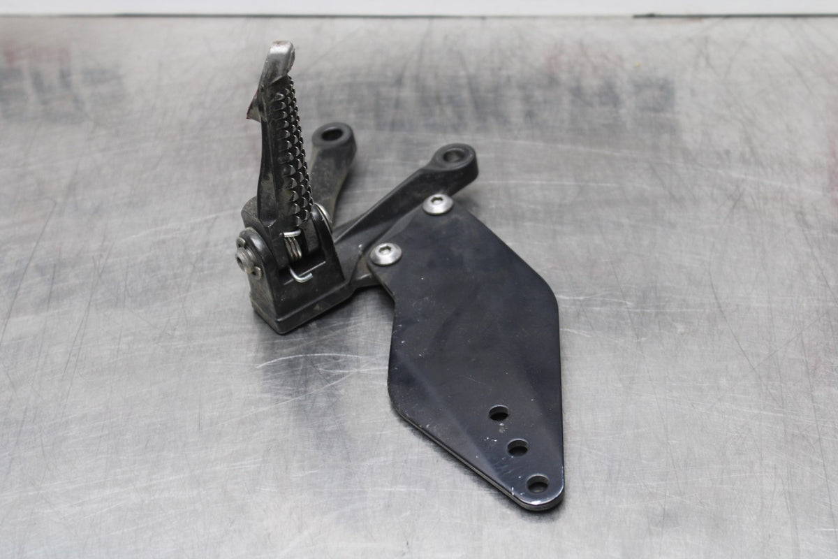08 KAWASAKI NINJA ZX10R LEFT REARSET REAR SET DRIVER FOOT PEG REST STOP BB201