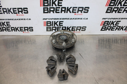 16 YAMAHA XSR900 REAR HUB & SHOCK DAMPERS CUSH ABSORBERS BB786