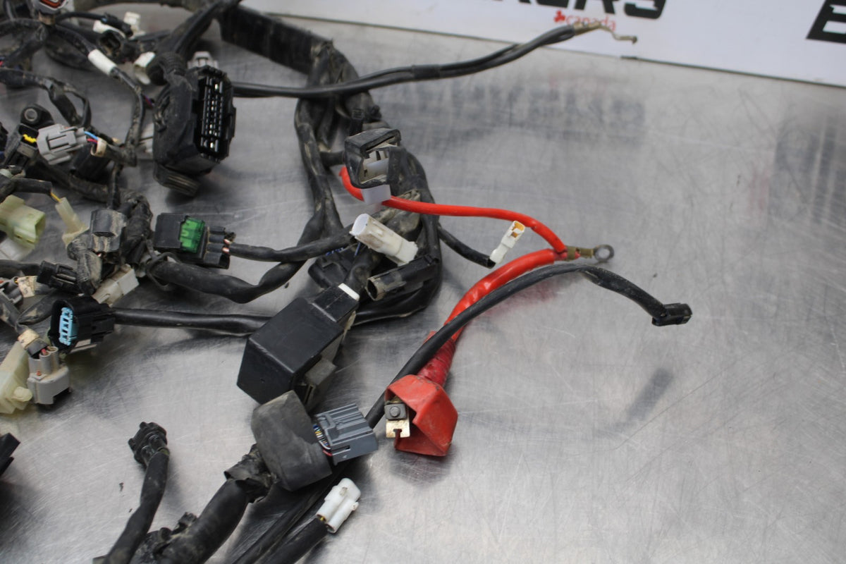 15-17 YAMAHA YZF R1 MAIN ENGINE WIRING HARNESS MOTOR WIRE LOOM BB190