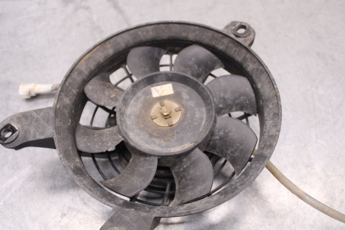 09-24 YAMAHA RAPTOR 700R ENGINE RADIATOR COOLING FAN MOTOR BB654