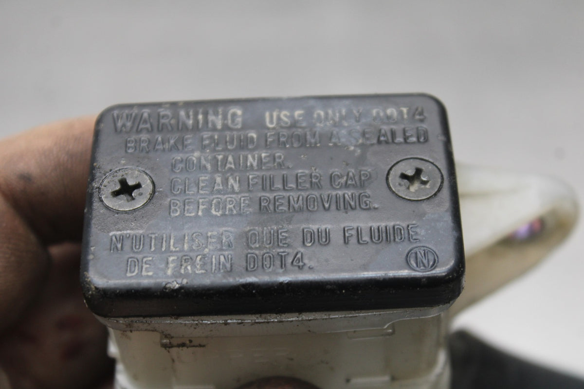 18 HONDA CB500F REAR BACK BRAKE MASTER CYLINDER W RESERVOIR BB861