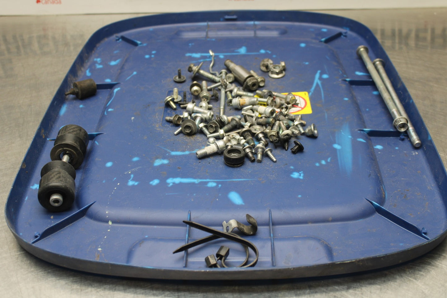08-10 SUZUKI GSXR 600 MOUNTING BOLTS HARDWARE MOTOR SCREWS BB202