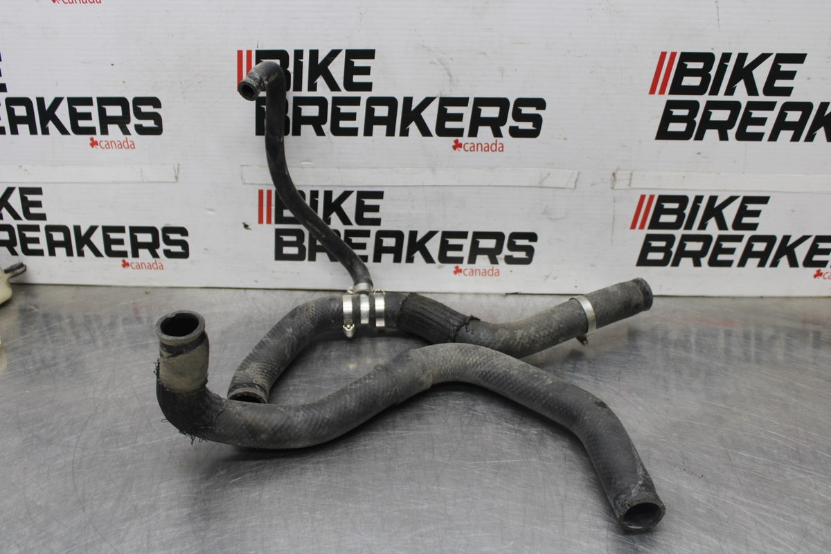 07-08 KAWASAKI NINJA ZX6R RADIATOR HOSES ENGINE COOLANT WATER HOSE SET BB937