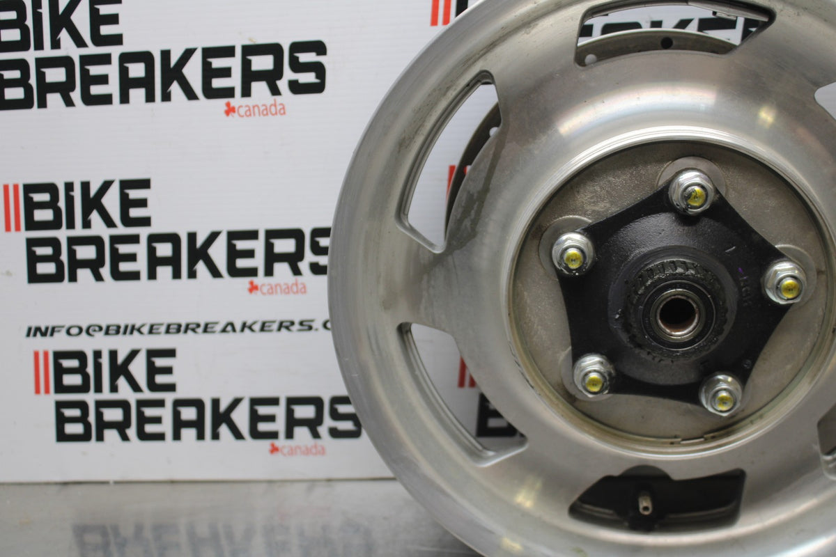 07 HONDA VTX1300R REAR WHEEL BACK RIM & ROTOR BB825