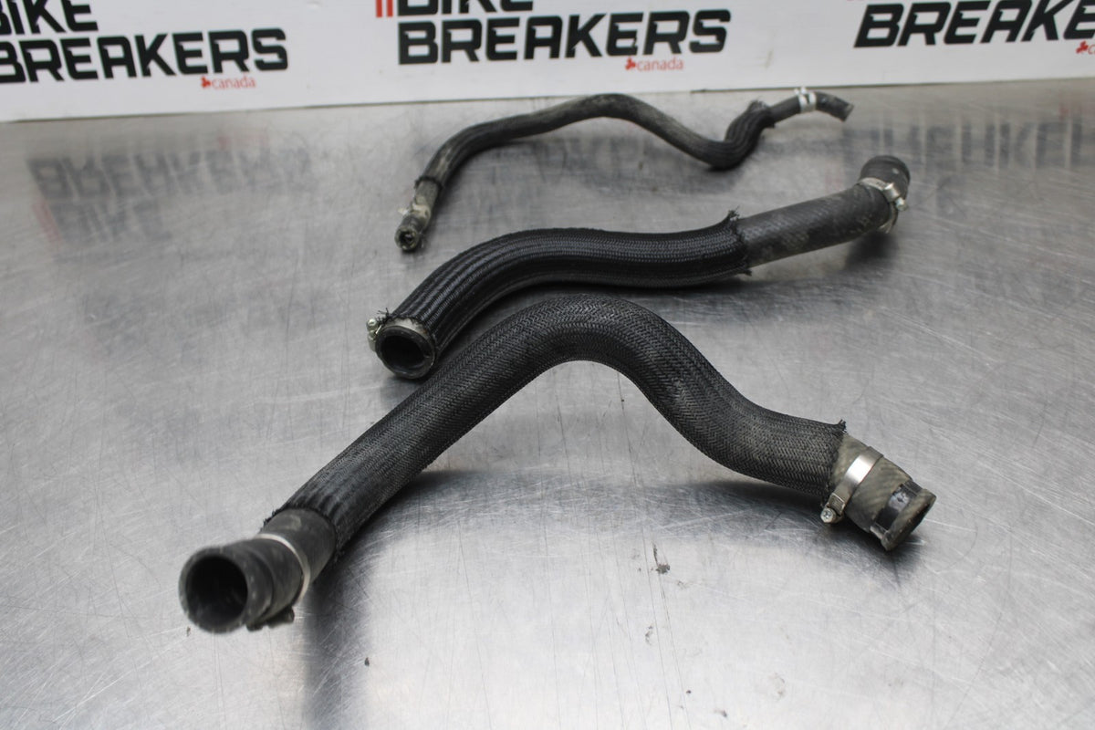 08-10 SUZUKI GSXR 600 RADIATOR HOSES ENGINE COOLANT WATER PIPES HOSE BB765