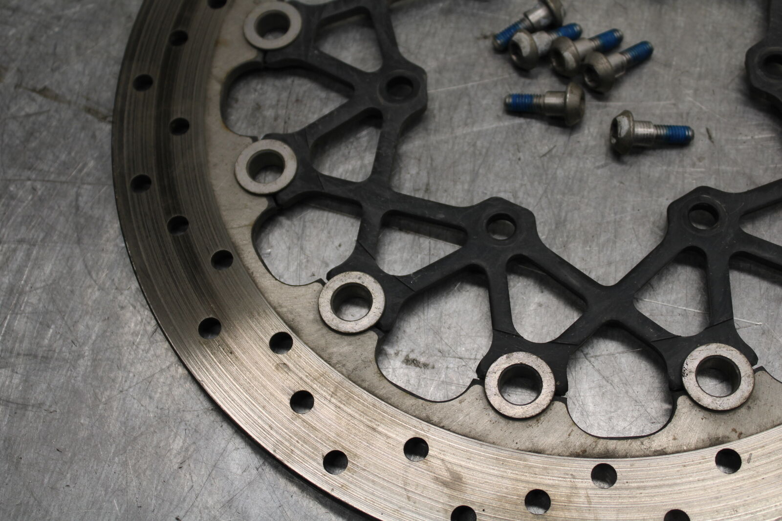 11-24 SUZUKI GSXR750 FRONT LEFT RIGHT BRAKE ROTORS DISCS 59210-37H01 BB714
