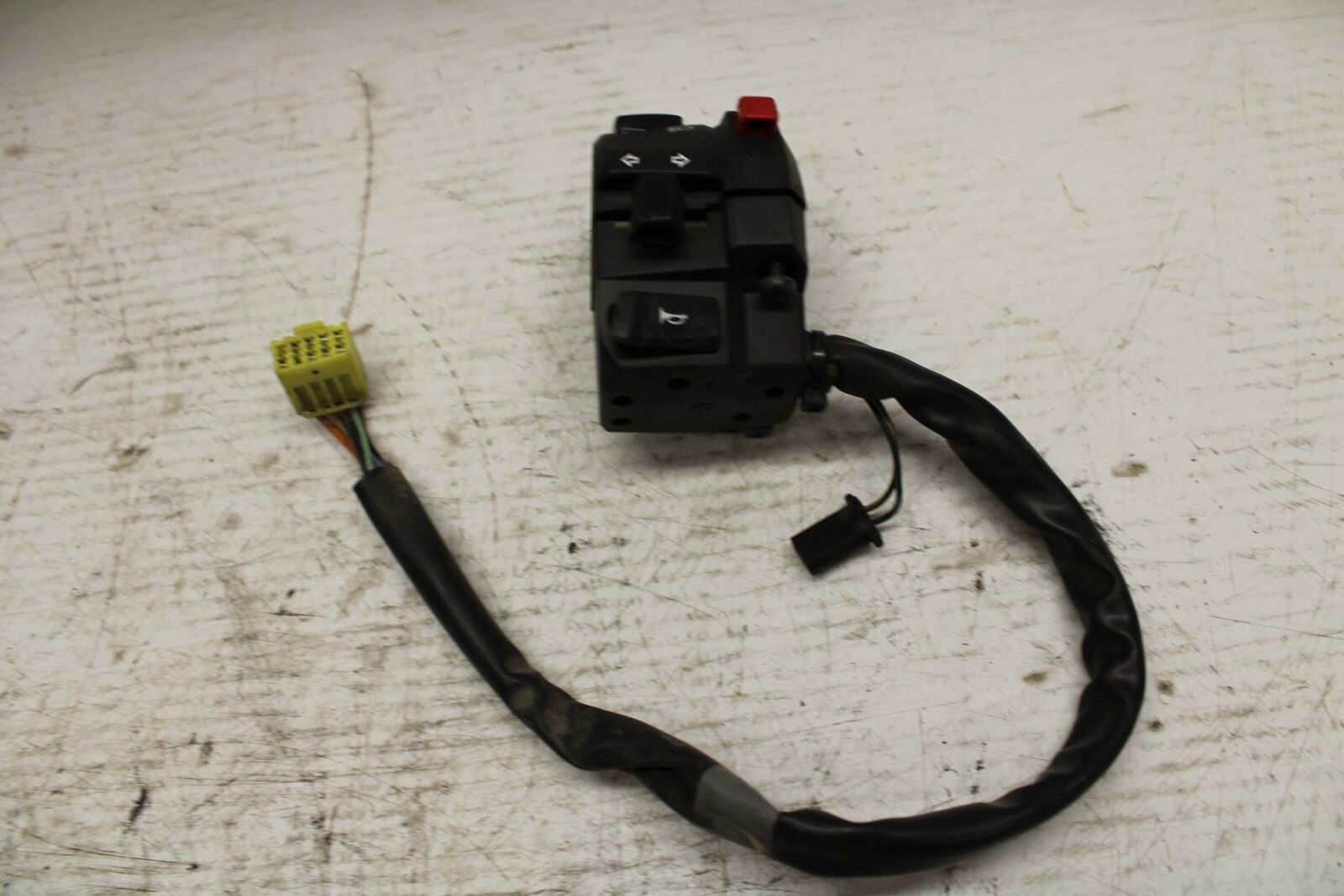 06-07 SUZUKI GSXR750 LEFT CLIP ON HANDLE HORN SIGNALS SWITCH SWITCHES BB300