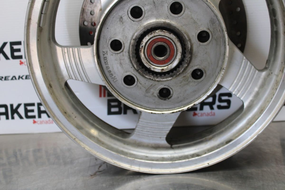 03-08 KAWASAKI VULCAN 1600 REAR WHEEL BACK RIM & ROTOR  BB196