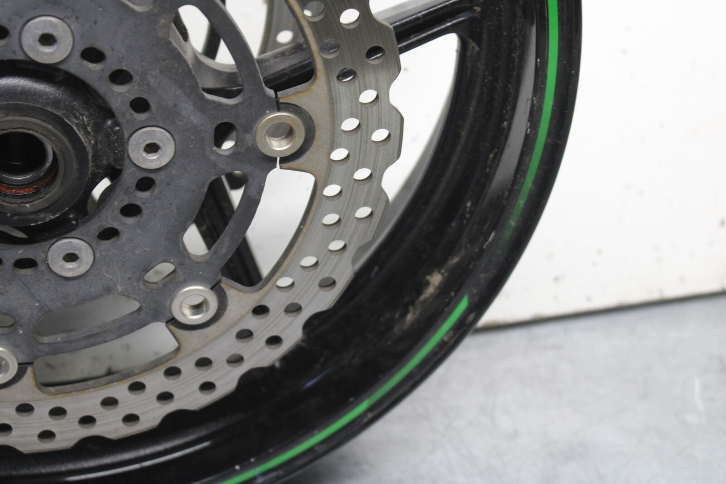 12-17 KAWASAKI ER-6N Z650 FRONT RIM FRONT WHEEL BB709