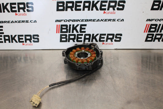 2007 Kawasaki Ninja ZX6R ZX600P STATOR GENERATOR ALTERNATOR & COVER BB175
