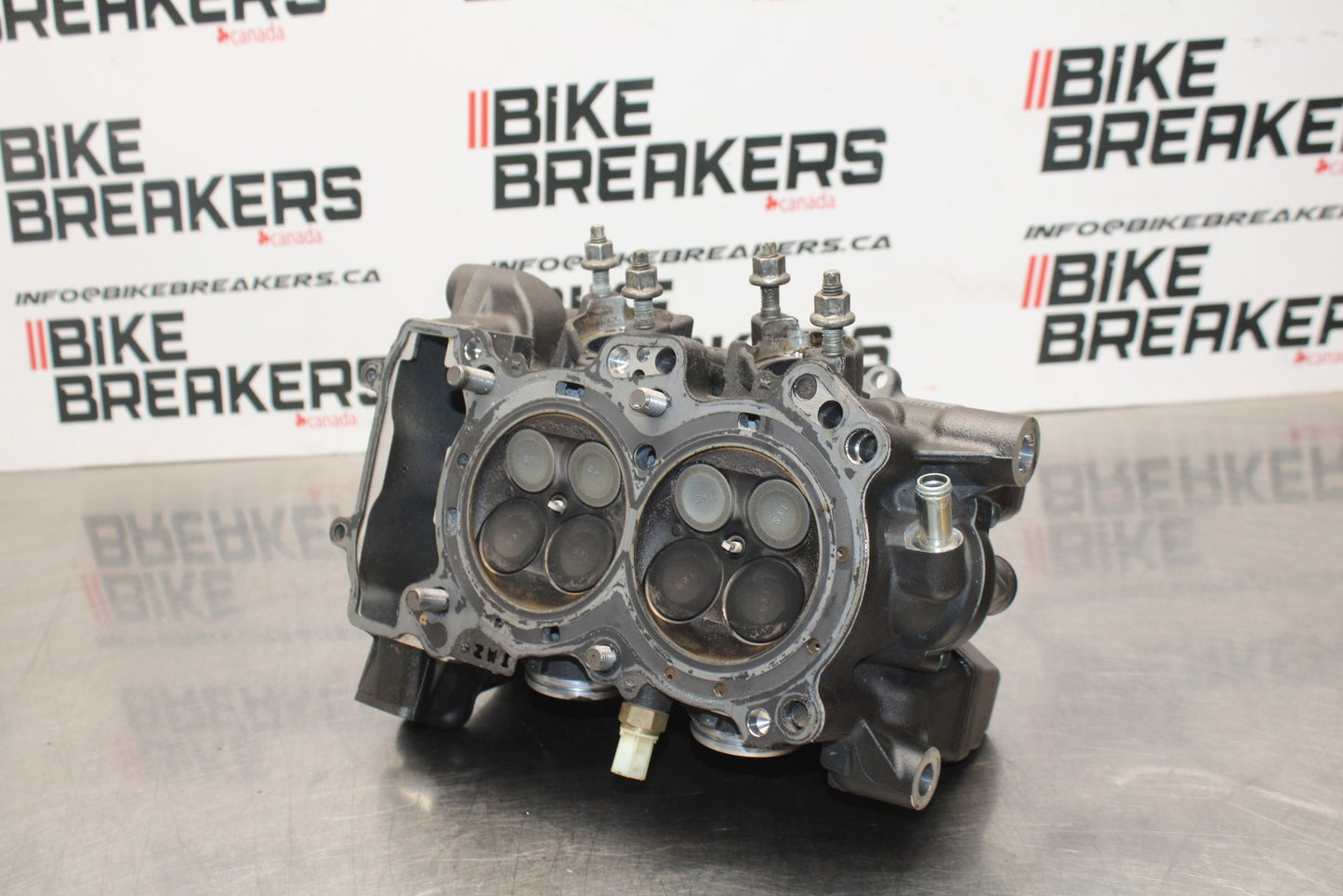 14-17 YAMAHA FZ07 7800km ENGINE TOP END CYLINDER HEAD BB766