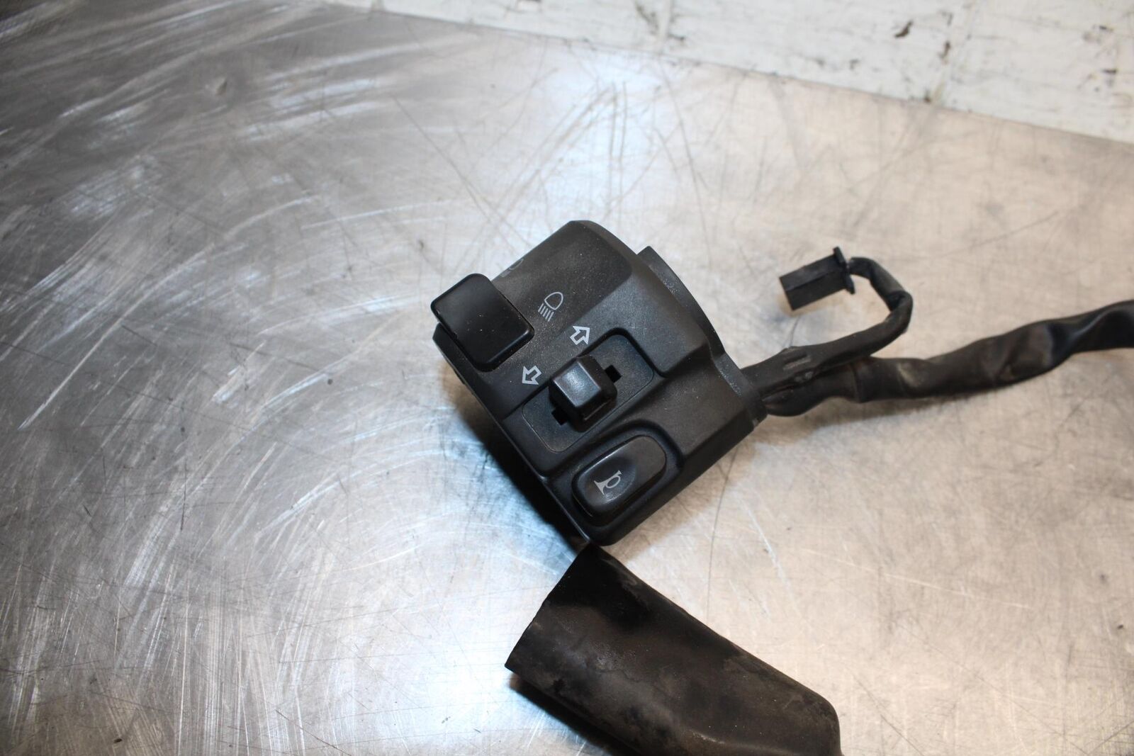 08-12 KAWASAKI NINJA 250R EX250J LEFT CLIP ON HANDLE HORN SIGNALS SWITCH BB496