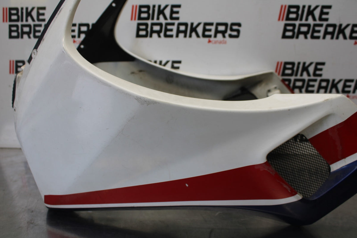 84 HONDA INTERCEPTOR 1000 VF1000F FRONT UPPER NOSE FAIRING COWL SHROUD BB878