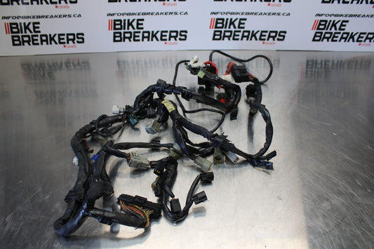07 YAMAHA YZF R1 MAIN ENGINE WIRING HARNESS MOTOR WIRE LOOM BB120