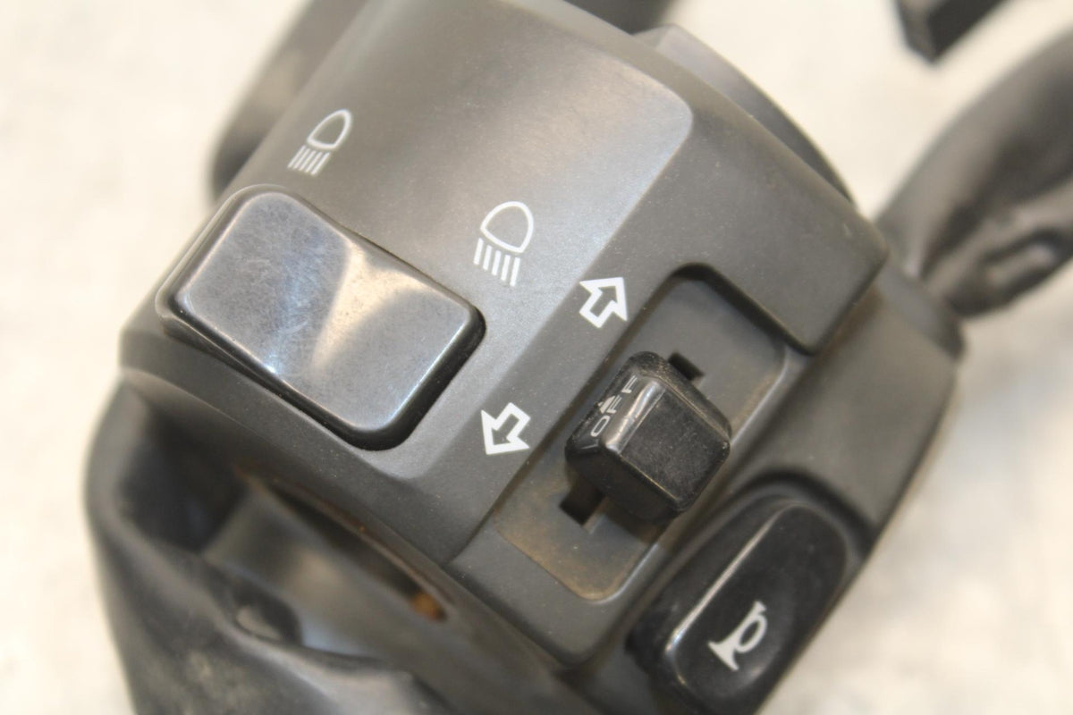 2009 Kawasaki Ninja 250R EX250J LEFT CLIP ON HANDLE HORN SIGNALS SWITCH  BB87