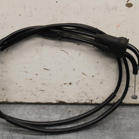 21 KAWASAKI NINJA ZX6R THROTTLE CABLES LINES BB647