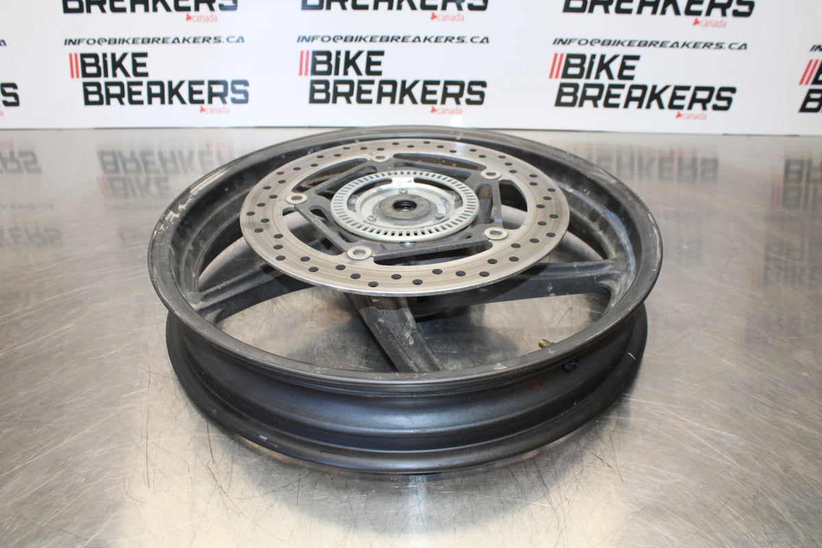 15-16 HONDA CB300F FRONT WHEEL FRONT RIM & ROTOR BB150