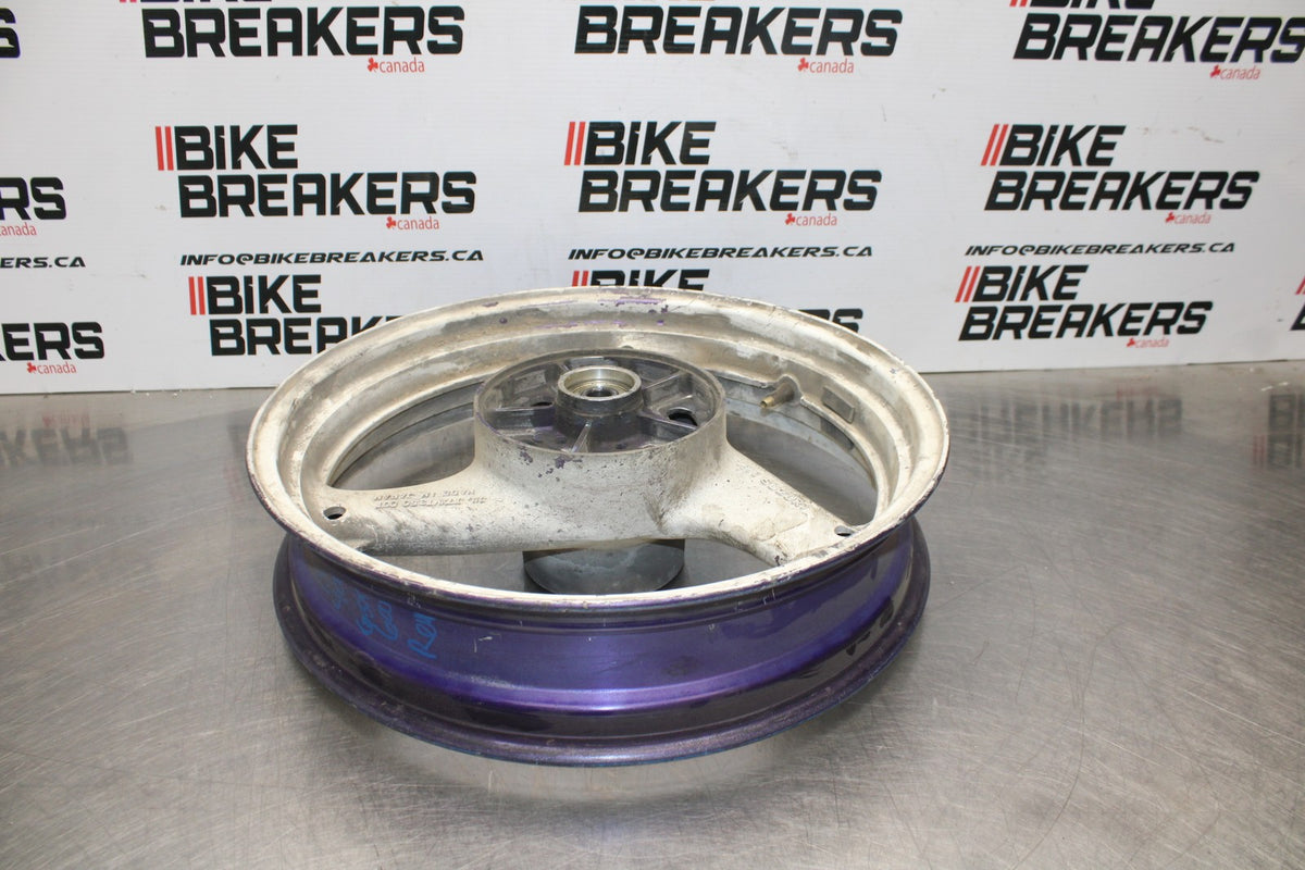 93 SUZUKI KATANA 600 GSX600F REAR WHEEL RIM BB400