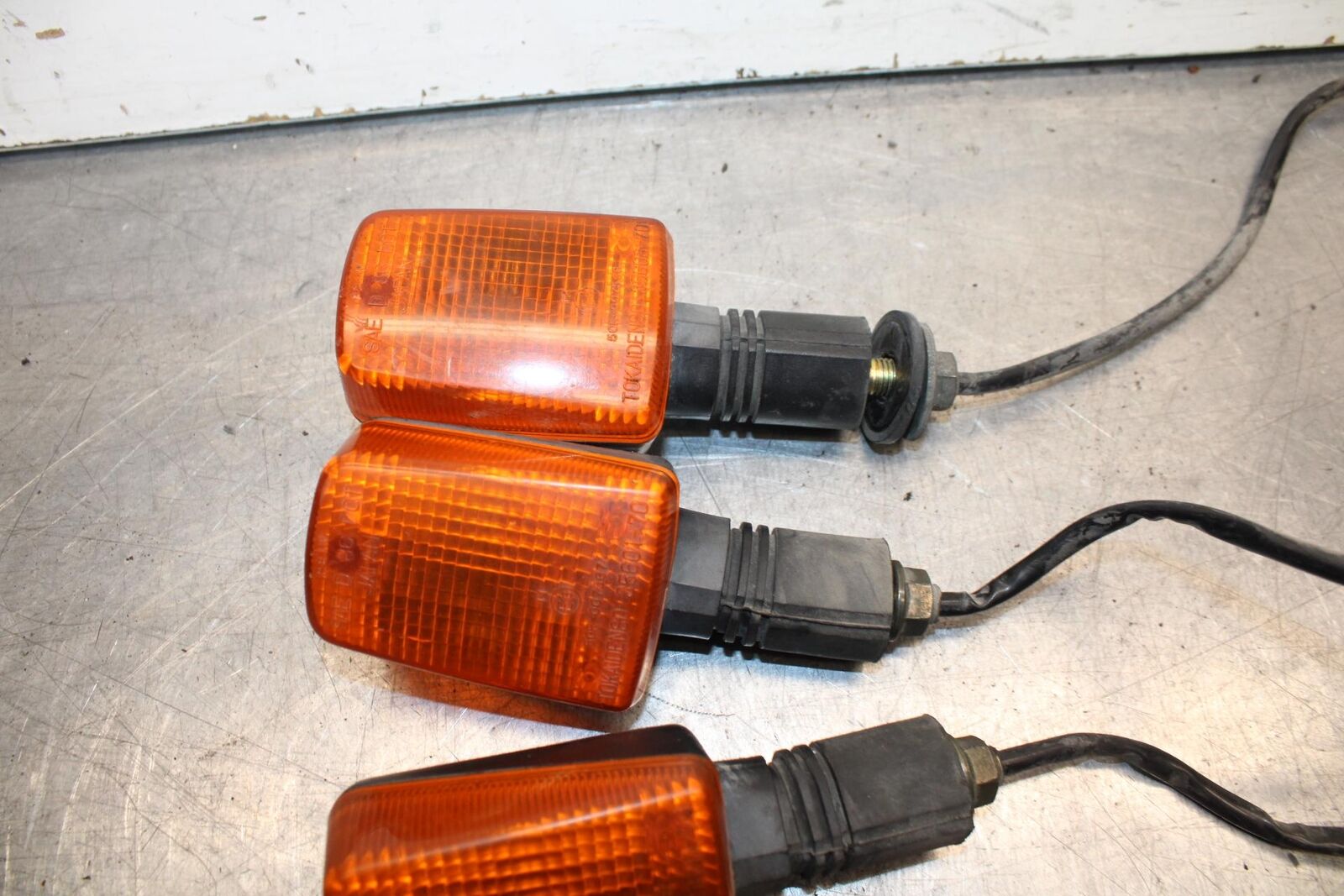 1995 Suzuki RF600R GSXR FRONT REAR  LEFT RIGHT TURN SIGNALS LIGHT  BB615