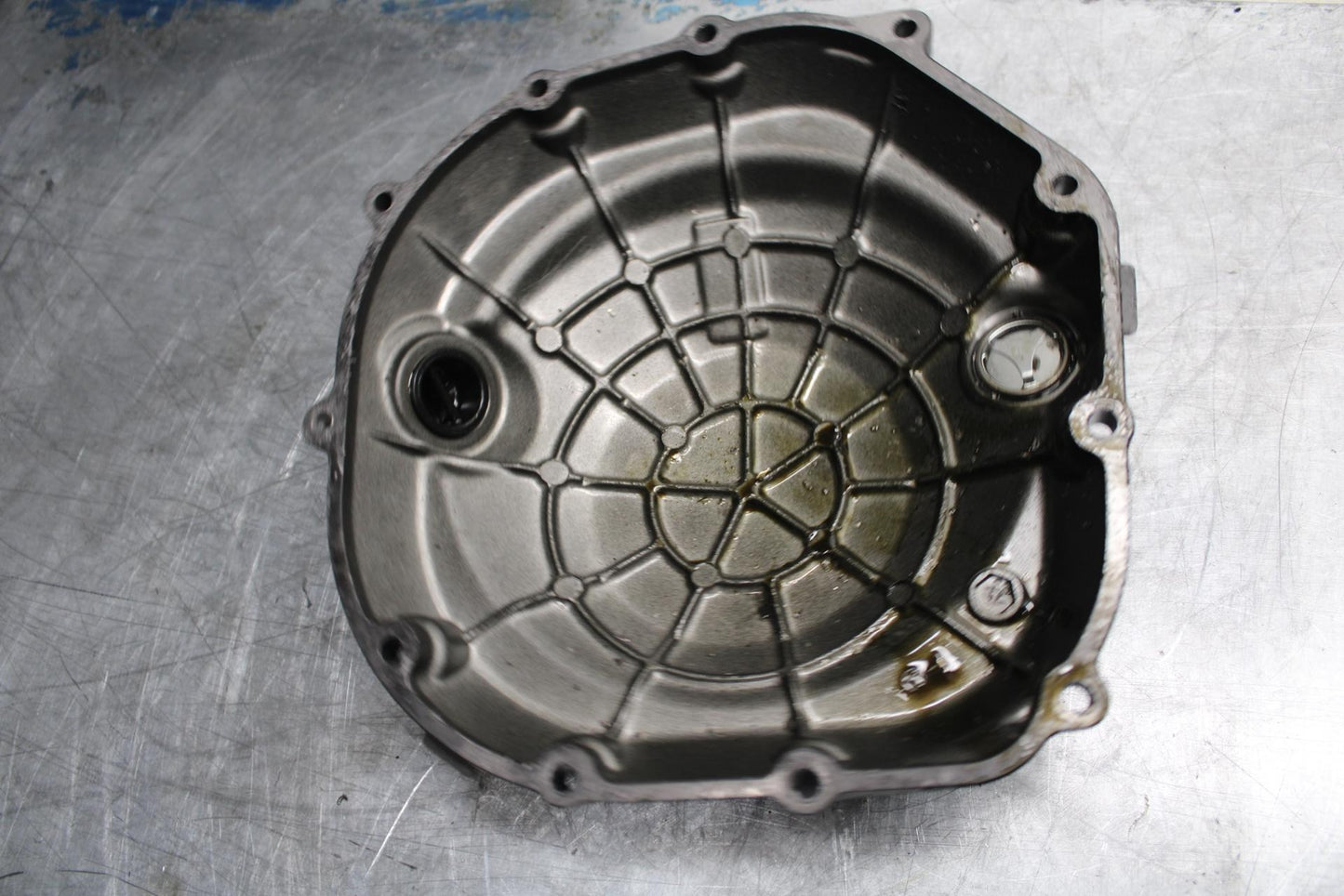 06-11 KAWASAKI  ZX-14R CLUTCH SIDE ENGINE MOTOR COVER BB478