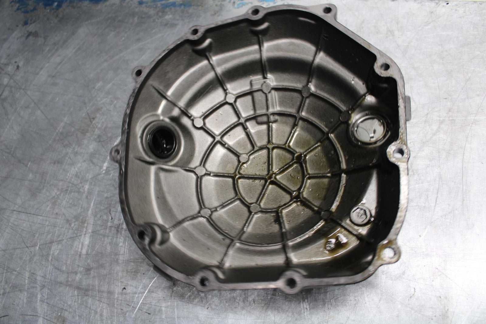 06-11 KAWASAKI  ZX-14R CLUTCH SIDE ENGINE MOTOR COVER BB478
