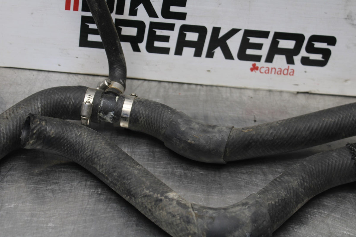 13-18 KAWASAKI NINJA ZX6R RADIATOR HOSES COOLANT WATER PIPES HOSE KIT SET BB915