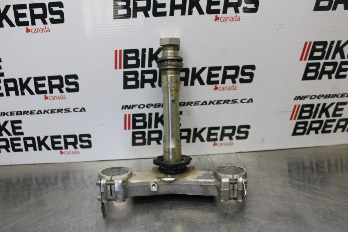 07-08 KAWASAKI NINJA ZX6R FRONT FORKS CLAMP LOWER TRIPLE TREE STEM BB203